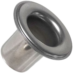 S-6121 FLAT BRASS/TIN EYELET